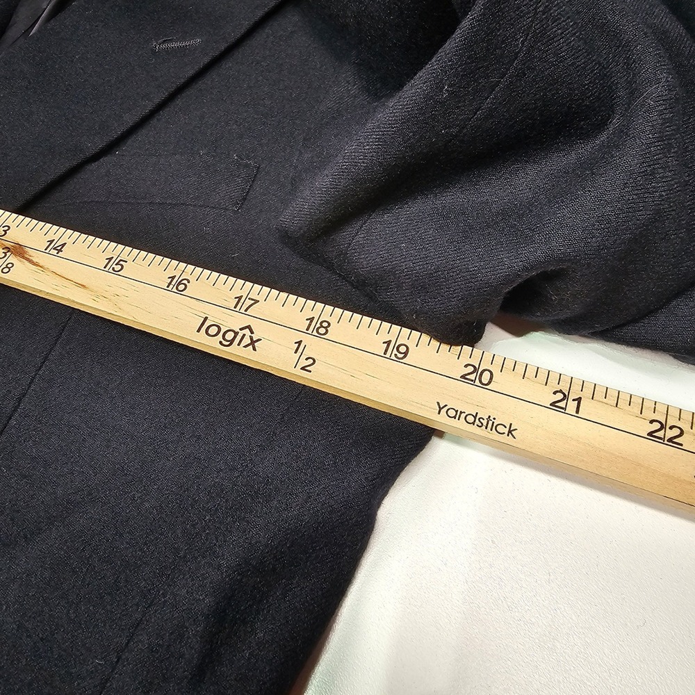 Christian Dior Monsieur Vintage 100% Wool Double Breasted Blazer Vented Unisex L - Picture 9 of 12